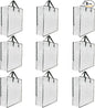 9 Pack Clear Storage Bags with Zipper and Handles, Blanket Bags For Closet Storage, Moving and Packing Supplies for College, Underbed Storage Organizer for Clothes Pillow Bedding Christmas Wreath