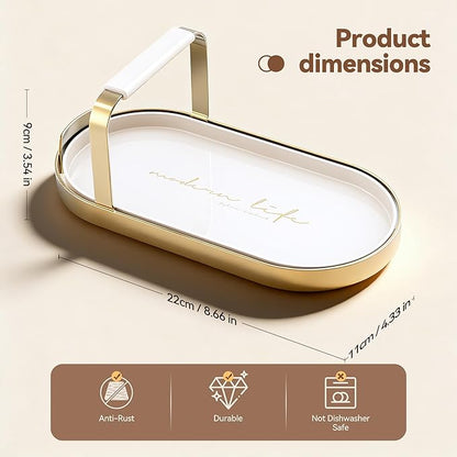 Pot Lid Holder While Cooking, Detachable Drip Tray Design Kitchen Pot Lid and Spoon Holder, Lid Holder for Pots and Pans, Space-Saving Organizer for Countertop & Stovetop (White)