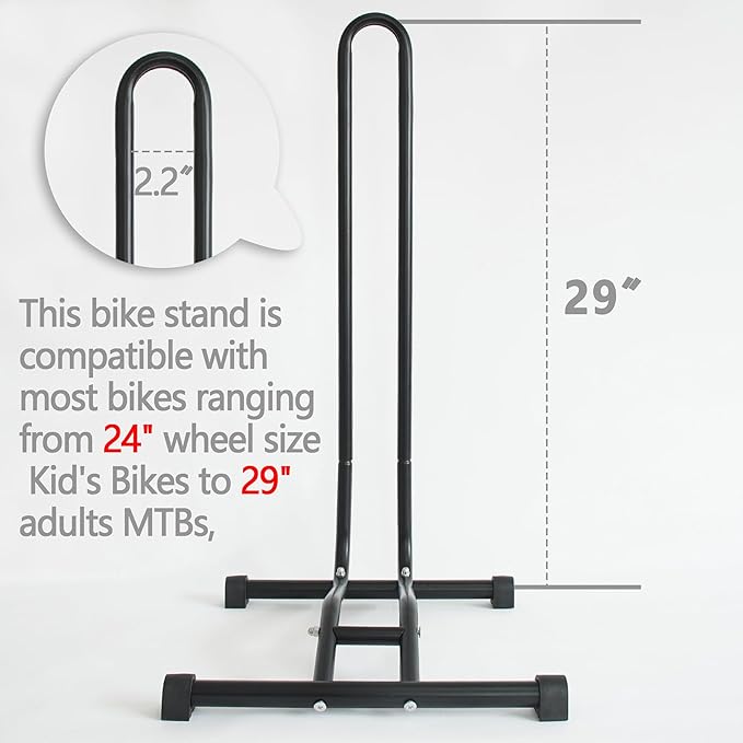 YYDS Bike Stand,Bike Floor Stand，Single Parking Rack Stand，for Mountain MTB Road Bicycles Indoor Garage Storage