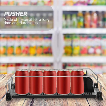 BESTonZON Drink Pusher Machine Material Easy to Install for Soda Can Rack Refrigerator