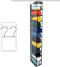 Legging Organizer for Closet Hanging, Legging Storage Bag Can Holds 24 Leggings Jeans or Shirts, Heavy Duty Metal Hooks for Over Door Storage, Wardrobe Clothes Storage