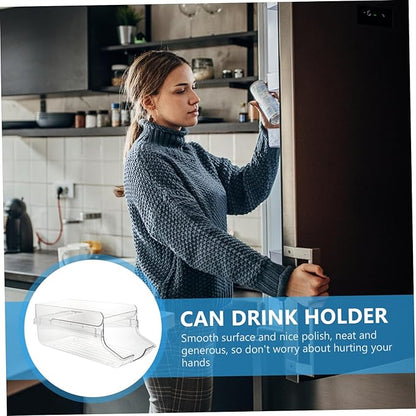 Fridge Soda Cans Holder Beverage Dispenser Stand Drink Dispenser Can Organizer
