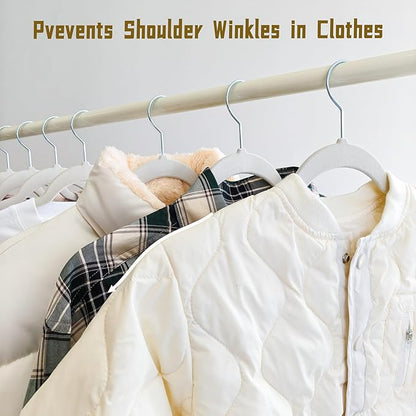 Gray Velvet Hangers 30 Pack, Anti-Slip Slim Space Saving Hangers with 360° Swivel Hook, 17.5 Inch Velvet Clothes Hangers for Coats,Sweater,Jackets,Dresses, Shirts, Suits & T-Shirts (Gray, 30)
