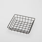 American Metalcraft SQGB8 Square Wire Grid Basket, Black, 8-Inches