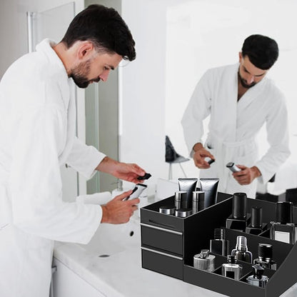 Mens Organizer,Cologne Organizer for Men,Perfume Organizer,Cologne Stand,Perfume Stand,Organizador de Perfumes,Bathroom Countertop Storage,Shelf for Bathroom Counter,Easter Gifts for Men