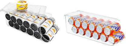 SCAVATA Skinny Can Organizer & Soda Can Organizer for Refrigerator