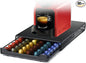 HiveNets Capsule Drawer Coffee Pod Storage Compatible for Nespresso Support Metal Holder 60 Pcs