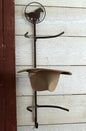 BLACK FOREST DECOR Horse Over-The-Door Cowboy Hat Rack, Resin, 11" W x 8 1/2" D x 30 1/2" H