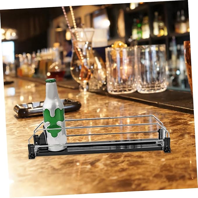 2pcs Sturdy Material Fridge Can Organizer Easy Install Soda Can Dispenser for Refrigerator