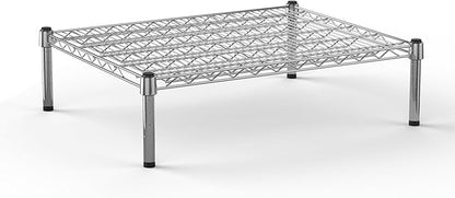 24" Deep x 30" Wide x 8" Height Wire Shelving Kit | 1-Tier | NSF Commercial Storage Rack Unit