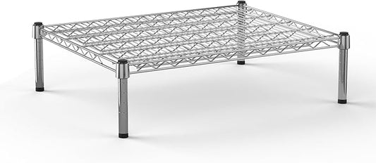 24" Deep x 30" Wide x 8" Height Wire Shelving Kit | 1-Tier | NSF Commercial Storage Rack Unit