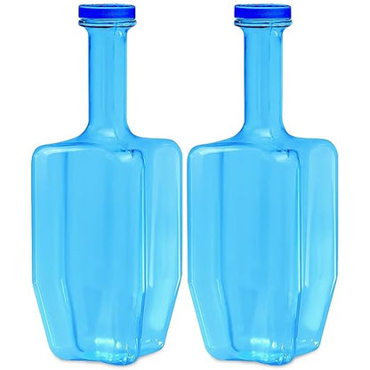 San Jamar Rapi-Kool Cold Paddle Chill Utensil for Chilling Soups and Hot Liquids In Restaurants and Kitchens, Plastic, 64 Ounces, Blue, (Set of 2)