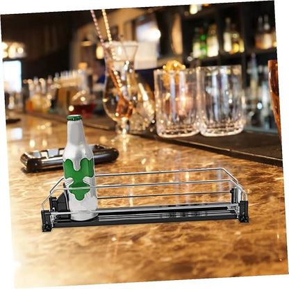 IMIKEYA Automatic Pusher Can Organizer for Drinks Stable Material Easy Install Refrigerator Soda and Beer Beverage Dispenser Suitable for Bottles and Cans
