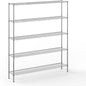 14" Deep x 72" Wide x 86" Height Wire Shelving Kit | 5-Tier | NSF Commercial Storage Rack Unit