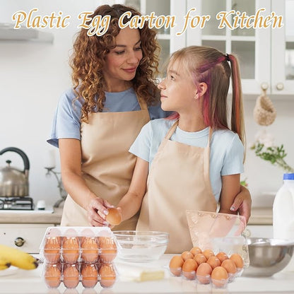 60Pack Duck Egg Cartons Cheap Bulk 1 Dozen Jumbo Egg Cartons Extra Large Egg Containers for Home Ranch Chicken Farm, Commercial Business Market Display, 3x4 Grids