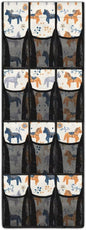 Horse Over The Door Organizer Storage Holder,Door Shoe Rack Organizer for Men Women Kids,Small Item Storage Bag,Nursery Organizers and Storage,Closet Rack for Shoes,Accessories