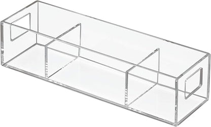 iDesign Vanity/Cosmetic Organizer, Clear