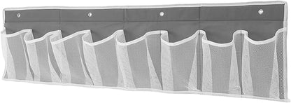Healifty RV Shoe Storage Bag 8-Slot Non-Woven Fabric Bedside Organizer Hanging Pocket for Shoes and Small Items Space-Saving RV Storage Solution