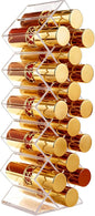 Nimiah Lipstick Holder Organizer for-Vanity - 16 Slots Lip Gloss Holder Clear Cosmetics Display Stand for Lip Stick Storage