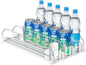2025 Drink Organizer for Fridge, Upgrade Soda Can Dispenser for Refrigerator, Automatic Pusher Glide Fridge Can Organizer for Refrigerator, Fridge Soda Can Organizer (3 Rows white)