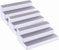 YAN & HIN 3 Tier Spice Rack Organizer for Cabinet, 3 Pack Non-Slip Spice Rack Shelf Organizer, Holds 24+ Jars, Plastic Spice Organizer for Cabinet, Pantry & Kitchen Countertop, White