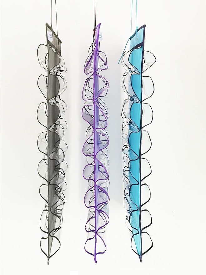 Dual-sided Hanging Sunglasses Organizer Dust-Proof Glasses Storage Wall Pocket Eyeglasses Display Case with 32 Slots