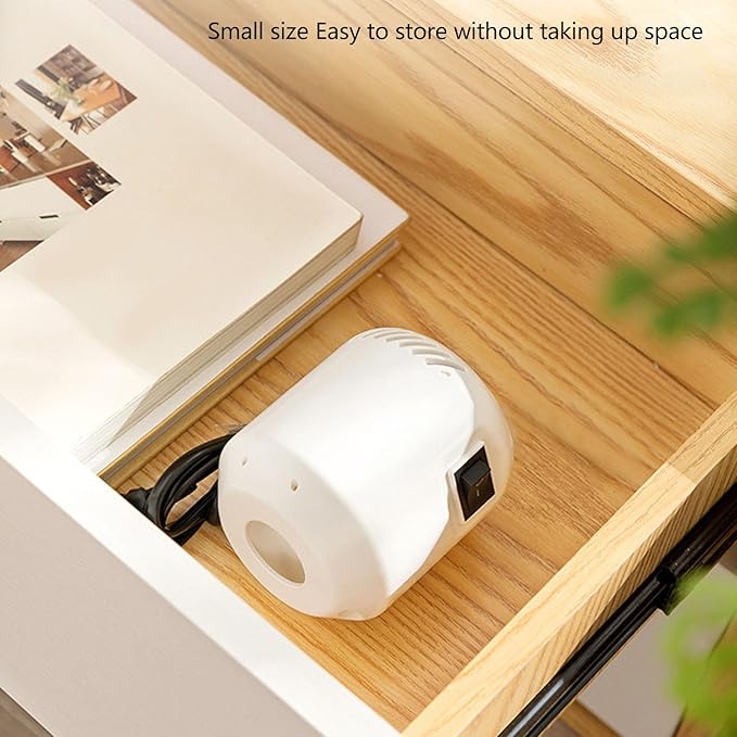 Powerful White Electric Storage Bag Pump for Efficient and Easy Compression of Vacuum Bags