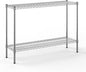 14" Deep x 48" Wide x 34" Height Wire Shelving Kit | 2-Tier | NSF Commercial Storage Rack Unit