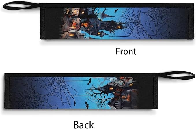 COEQINE 11.8 x 2.7 inch Halloween Portable Utensil Storage Case For Work Lightweight Portable Reusable Portable Travel Home Kitchen Decoration Bet Themes