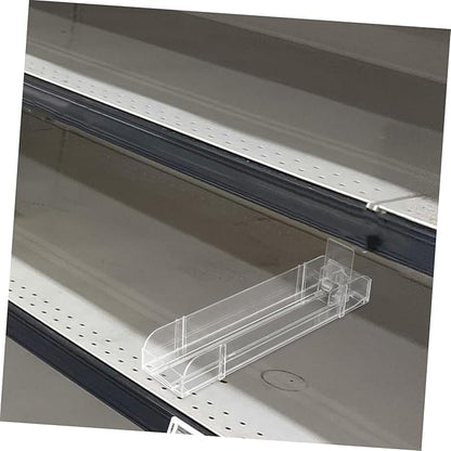 PRETYZOOM Retail Display Pushers Supermarket Shelves Beverage Organizer Soda Can Dispenser for Fridge