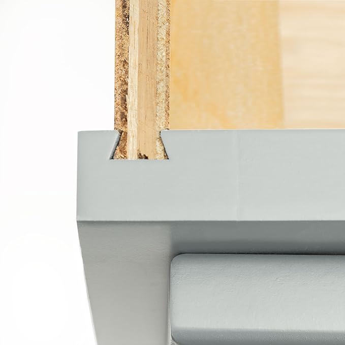 Quicklock RTA (Ready-to-Assemble) | Base Kitchen Cabinets - Shaker Style | Made in America (Magnetic Gray, 12" Wx34.5 Hx24 D Base)