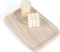 Karibiber Marble Vanity Tray, Bathroom Tray Countertop, Decorative Dresser Organizer, Perfume, Jewelry Holder, Beige Stone Serving for Kitchen Sink Storage(MOCA Cream)