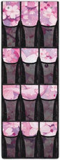 Axolotl Door Hanging Shoe Organizer 12 Pockets Over The Door Closet Organizer Space Saving Cherry Blossom Wall Hanging Storage for Living Room