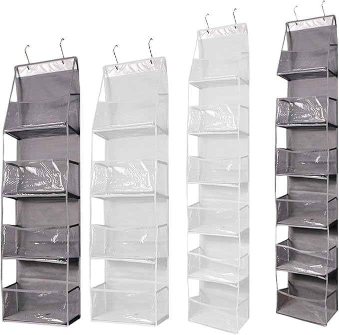 Hanging Handbag Organizer PVC Closet Bedroom Organizer Home Organization Tool