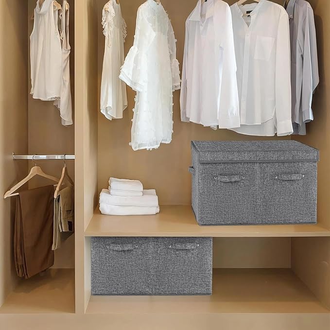 for Shoe Storage Organizer for Closet Fits 16 Pairs, Large Shoe Storage Box Bins