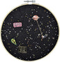 REOVE Wall Hanging Pin Collection Display Stand Enamel Pin Display Holder Display Board, Canvas Leather Embroidery Hoop for Display Pins Buttons Wall Decoration