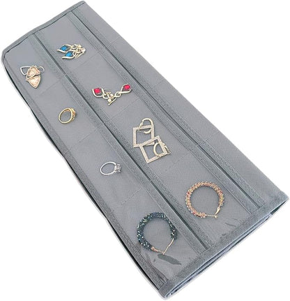 BB Brotrade Hanging Jewelry Organizer,Accessories Organizer,80 Pocket Organizer for Holding Jewelries