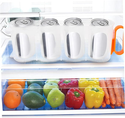 Soda Can Fridge Dispenser Can Organizer for Refrigerator Soda Storage Pantry Drink Organizer