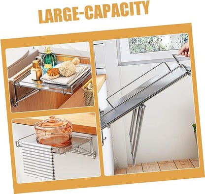 DECHOUS Cabinet Door Shelf Organizer Multi-use Hanging Shelf Kitchen Storage Spice Rack
