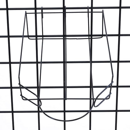 Grid-wall Cap Display Rack for Displaying Fitted Hats, Snapback Hats, Unstructured, and Ball Caps Grid-wall Cap - Pack of 1