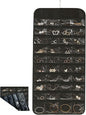 Jewelry Organizers and Storage,Earring Holder Organizer Jewelry Organizer Non-Woven Double-Sided Necklace Holder Organizer Dust-Proof Jewelry Box,80 Pocket Hanging Jewelry Organizer