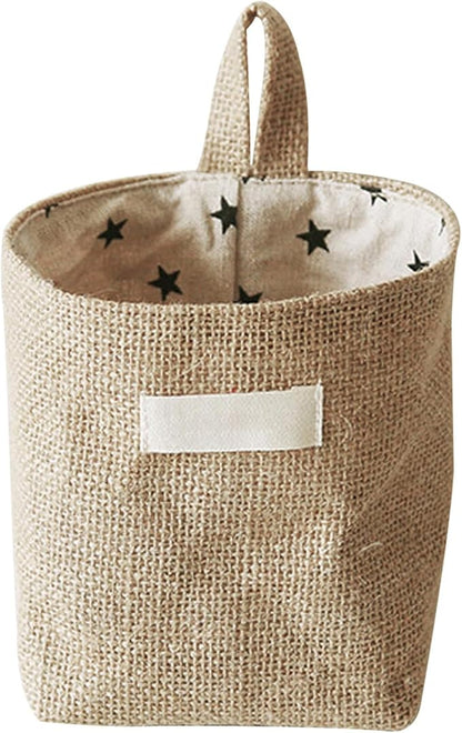 Cotton Hanging Bag Wall Organizer Modern Door Hanger Organizer Over The Door Storage Bag for Home Closet Bathroom
