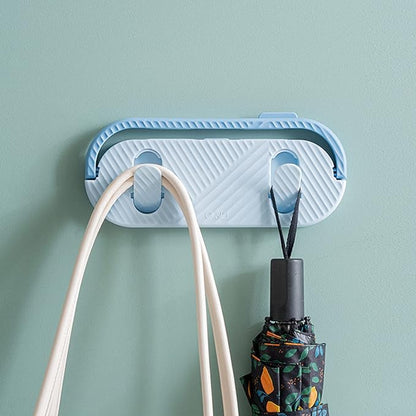 Khakho Hanging Shoe Organizers,3Pcs Slipper Shelf, No Punch Wall Shelf (Plastic)