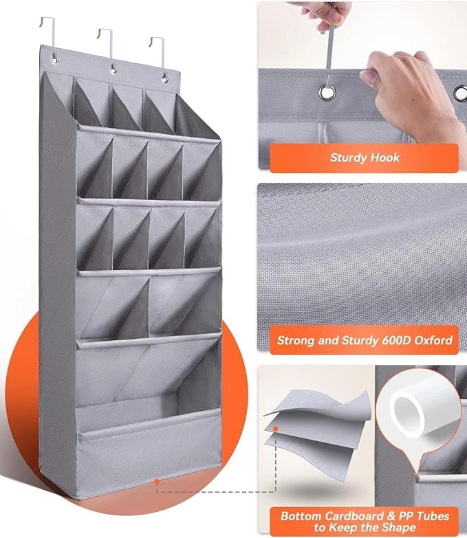 for 1 Pack Over-The-Door-Shoe-Organizers, Hanging Shoe Organizers