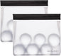 BERLINZO Reusable Ice Storage Bag - Freezer Safe Leak Proof Silicone and Plastic-Free Lunch Bag for Ice and Food Storage - BPA-Free - 2 Pack