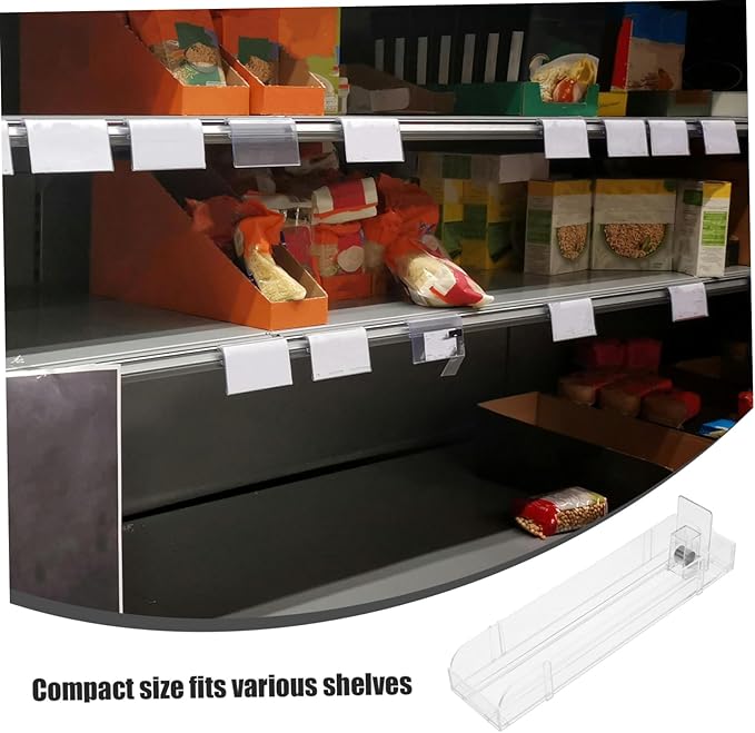 Cabilock Effortless Installation Drink Organizer Plastic Pusher Tray Rack Retail Display Case Soda Can Dispenser for Store