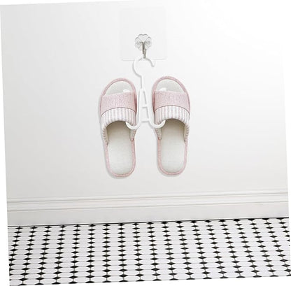 10pcs Boot Rack Hooks for Slippers Boots Plastic Shoe Organizer for Home Store -saving Hanging Hangers for and Storage