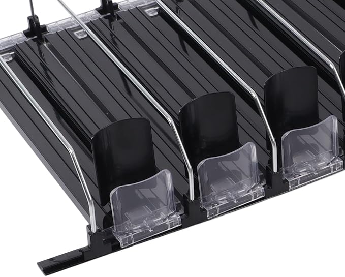 Automatic Drink Pusher, Drink Organizer for Fridge, Soda Can Organizer, Suitable for Organizing Garage Coolers Or Refrigerators (31cm)