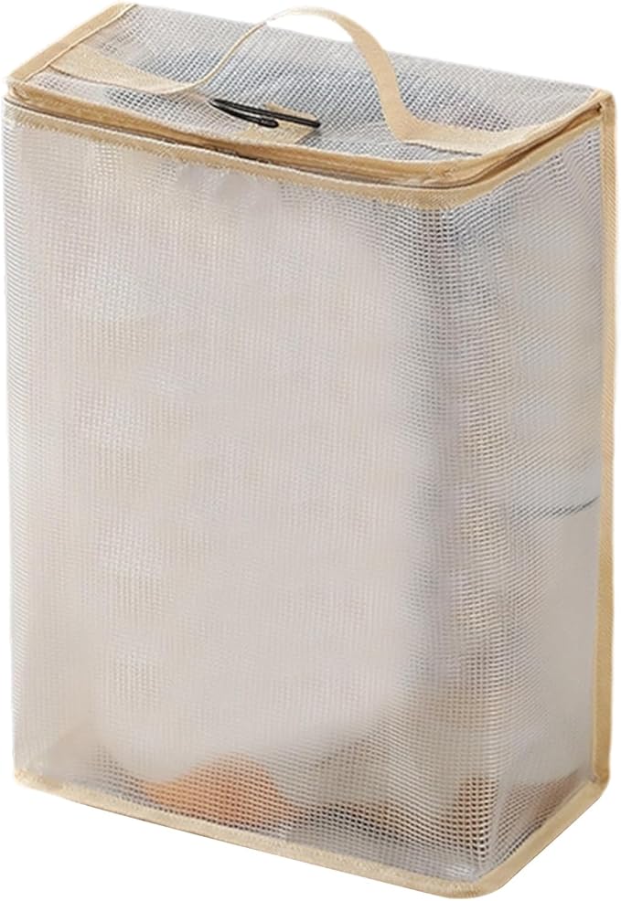 PVC Shoe Organizers for Travel with Meshes Design to Odors Ideal for Suitcases Backpacks and Home Closet Storage Hanging Shoe Organizers