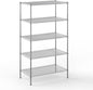 24" Deep x 42" Wide x 74" Height Wire Shelving Kit | 5-Tier | NSF Commercial Storage Rack Unit